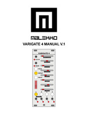 Malekko VARIGATE 4 Manual