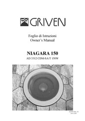 Griven AD 3312 Owner's Manual