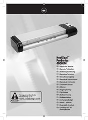 GBS HeatSeal ProSeries 4000LM Instruction Manual