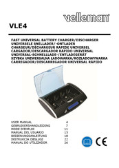 Velleman VLE4 User Manual