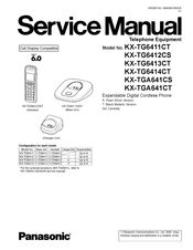 Panasonic KX-TG6411CT Service Manual
