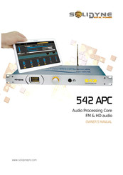 Solidyne 542 APC Owner's Manual