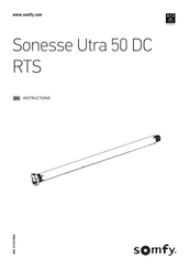 SOMFY Sonesse Utra 50 DC Instructions Manual