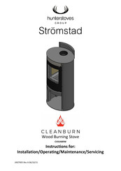 Hunterstoves Group Cleanburn Stromstad Instructions Manual