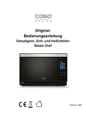 CASO DESIGN 3066 Original Operating Manual