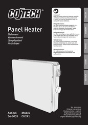 Cotech CH241 Original Instructions Manual