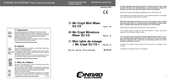 Conrad Mc Crypt Miniature Mixer DJ 1/2 Operating Instructions Manual