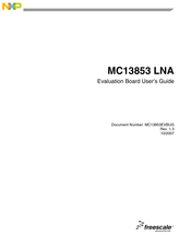 Freescale Semiconductor MC13853 LNA User Manual
