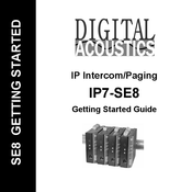 Digital Acoustics IP7-SE8 Getting Started Manual
