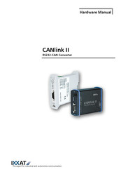 IXXAT CANlink II Hardware Manual