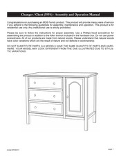 MDB Family 5954 Assembly And Operation Manual