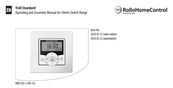 RADEMACHER RolloHomeControl Troll Standard 3650 03 22 Operating And Assembly Manual