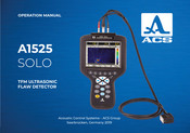 Acoustic Control Systems A1525 SOLO Operation Manual