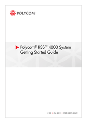 Polycom RSS 4000 Getting Started Manual