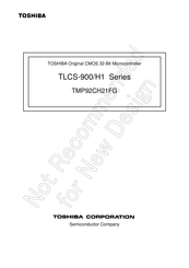 Toshiba TLCS-900/H1 Series Manual