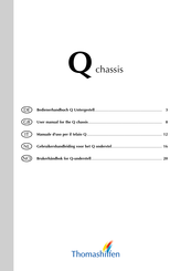 Thomashilfen EASyS Q chassis User Manual