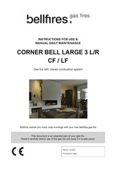 Bellfires CBL3 L/R CF Instructions For Use & Manual Daily Maintenance
