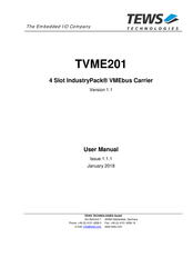 Tews Technologies TVME201 User Manual