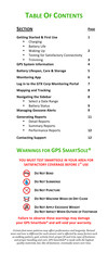 GPS SmartSole GTX-GSS-01 Manual
