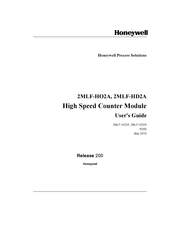 Honeywell 2MLF-HD2A User Manual