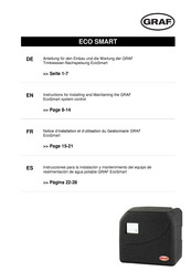 Graf ECO SMART Instructions For Installing