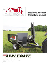 Applegate Ideal Series Operator's Manual