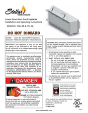 stellar labs CML-58 Series Installation And Operating Instructions Manual