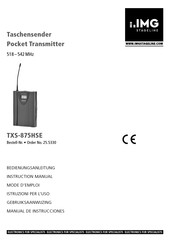 IMG STAGELINE TXS-875HSE Instruction Manual