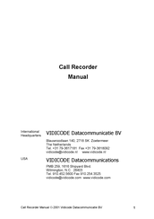 Vidicode 1380 Manual