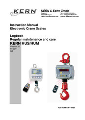 KERN HUS600K200 Instruction Manual