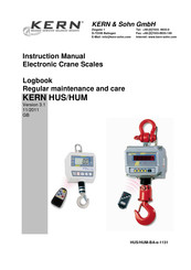 KERN HUM 3000K100 Instruction Manual