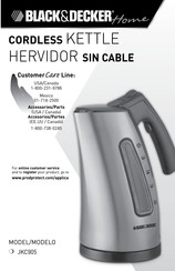 BLACK DECKER JKC905 Quick Start Manual
