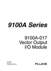 Fluke 9100A Series Manual