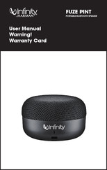 Harman Infinity Fuze Pint Manuals 