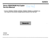 Xerox 3050 Service Manual