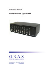G.R.A.S. 12HM Instruction Manual