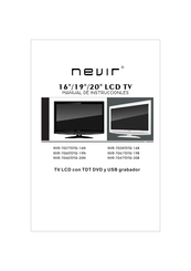 Nevir NVR-7047TDTG-20B Instruction Manual