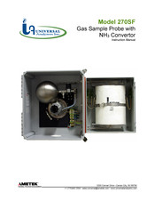 Ametek Universal Analyzers 270SF Instruction Manual