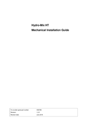 Hydronix Hydro-Mix HT Installation Manual
