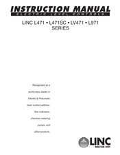 LINC milton roy LV471 Series Instruction Manual