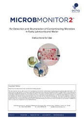 echa MICROBMONITOR2 Instructions For Use Manual