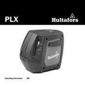 Hultafors PLX Operating Instructions Manual