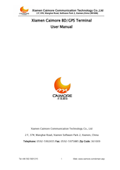 Xiamen Caimore BD/GPS User Manual