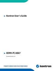 Kontron DIMM-PC ADA7 User Manual