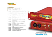 Sonifex Redbox RB-AEC User Handbook Manual