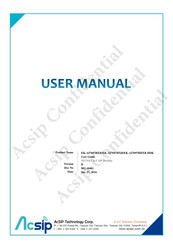AcSiP EK-AI7687HXB User Manual