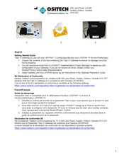 Ositech Communications Titan III Getting Started Manual