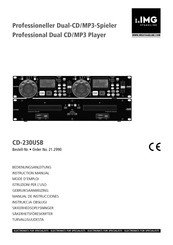 IMG STAGELINE CD-230USB Instruction Manual