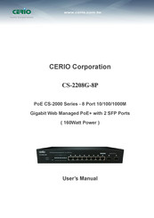 Cerio CS-2208G-8P User Manual