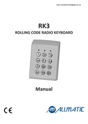 Allmatic RK3 Manual